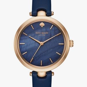 Kate Spade Rose Gold Tone & Blue Watch